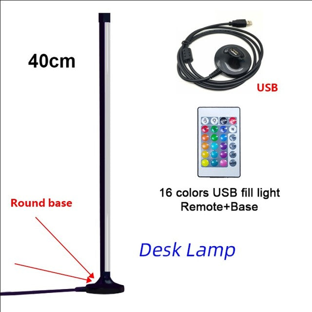 RGB LED CORNER FLOOR LAMP